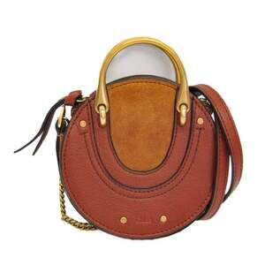 Chloé Pixie Women's Leather,Suede Shoulder Bag Brown